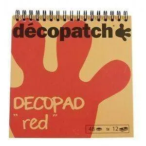 Bloc color decopatch rojo bloc03O