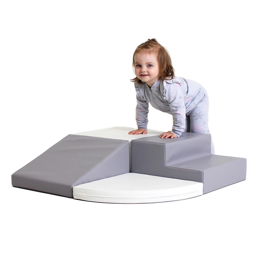 Certificado RoHS Bloques de Psicomotricidad Iglu Corner Crawler Blanco Gris