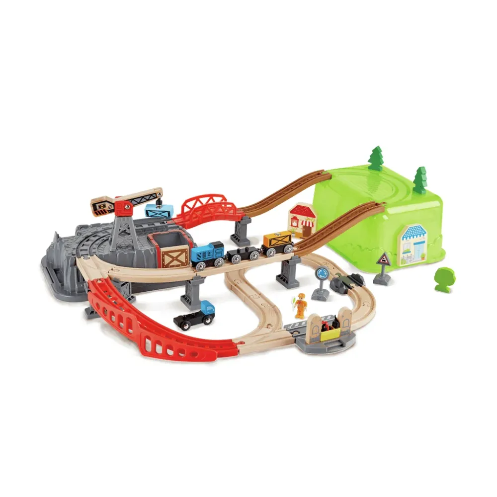 Conjunto de Blocos de Construção de Caminho de Ferro