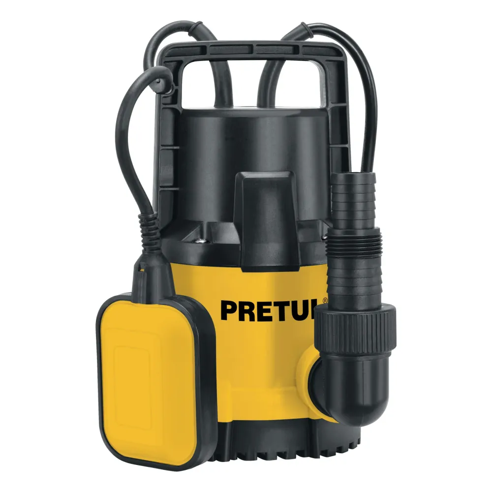 Certificado OEM Bomba sumergible plástica 1/2 HP para agua limpia, Pretul