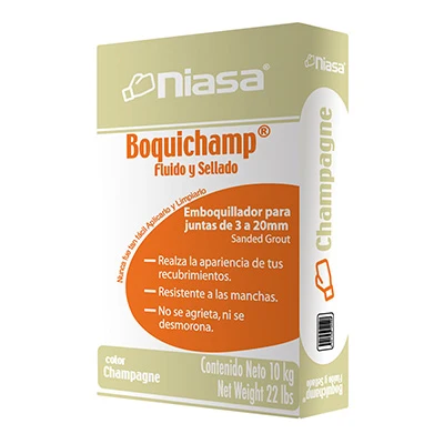 Industrial Profesional Boquilla Boquichamp NIASA Champagne Saco 10kg