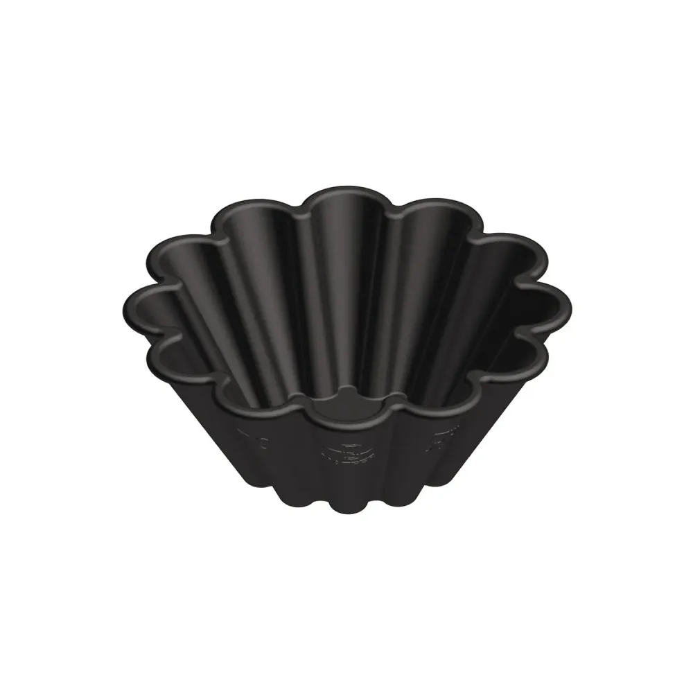 Set 12 Moldes P/Brioche 10 Lados 8x3.2 cm Exoglass