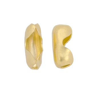 Broche Conector 16.5x6mm Dorado Reluciente