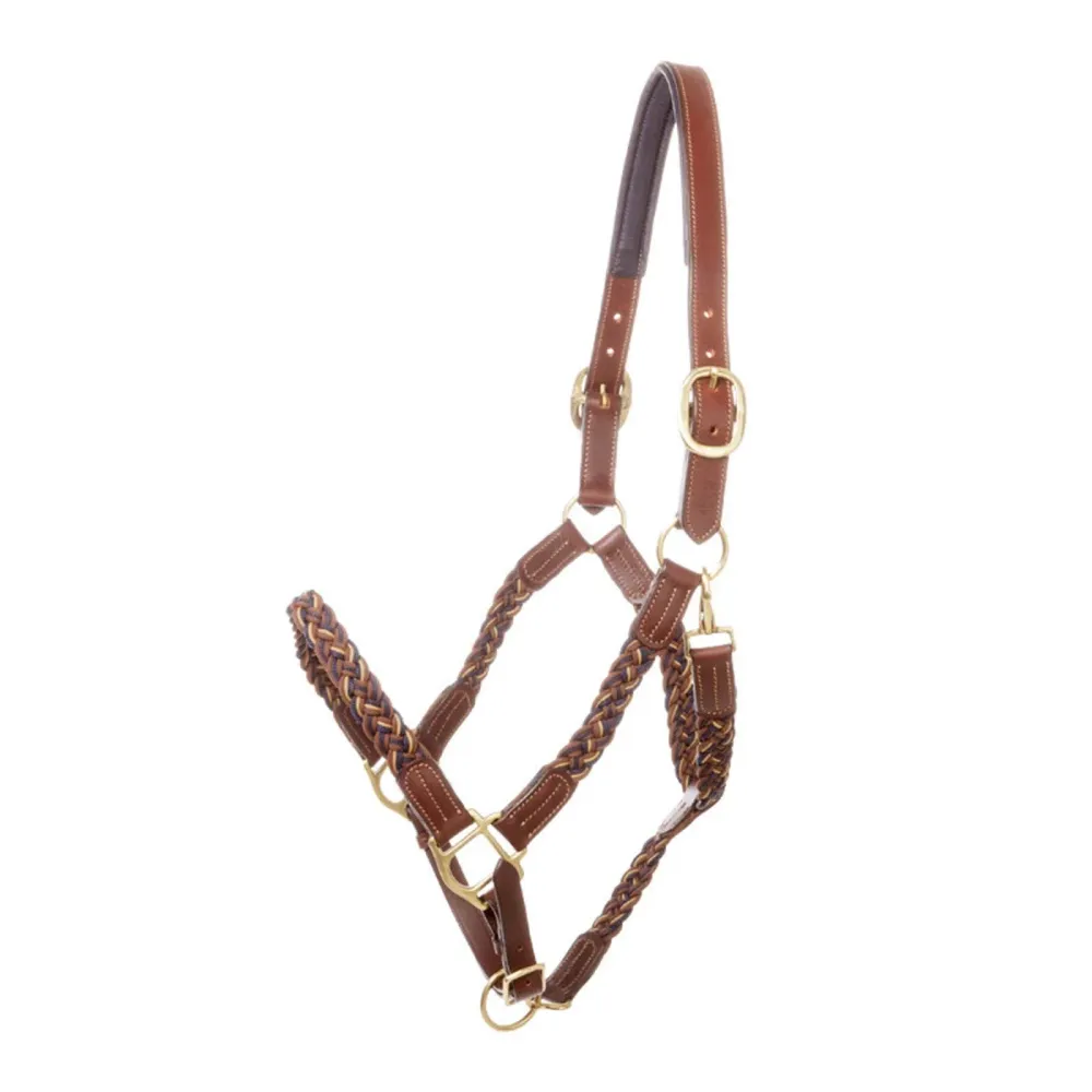 Tessa Braided Halter Brown/ Navy/ Hueso F