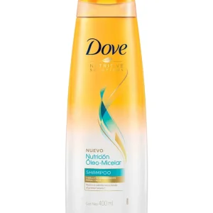 Dove Shampoo Brillo + Oleo Micelar 400 ml
