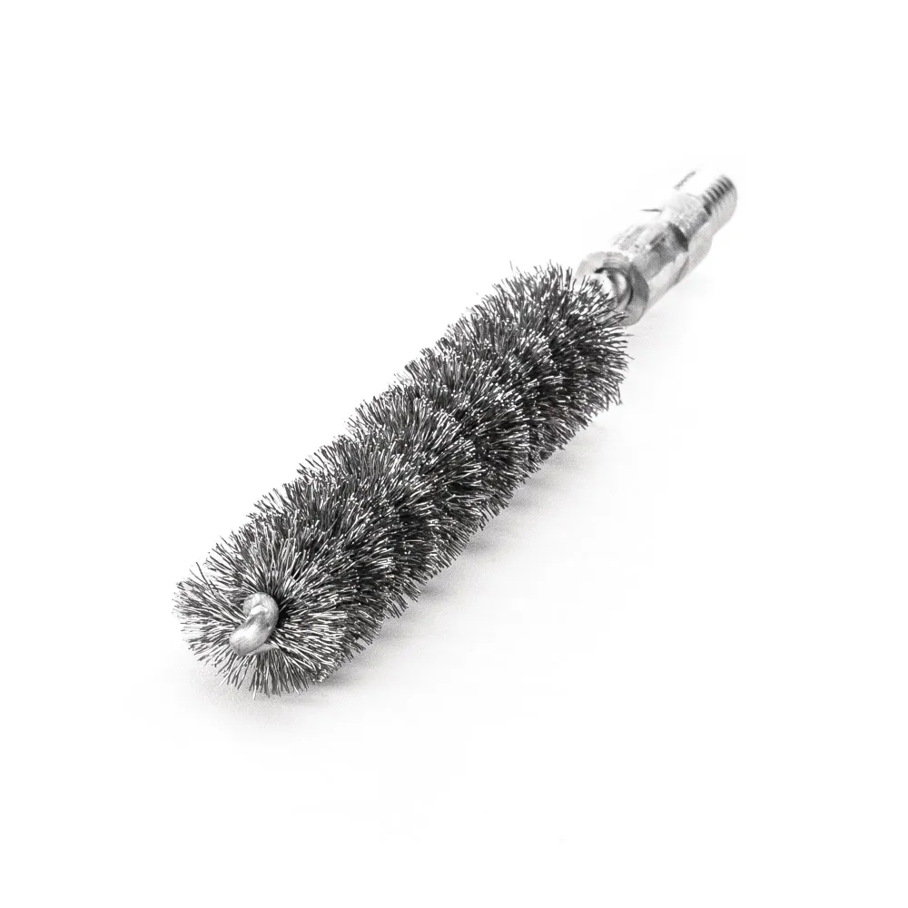 Lessmann 500510 - Inox steel wire pipe cleaning brush threaded sleeve 500510