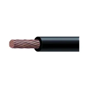 Indiana sl y 304 blk cable10 awg conductor de cobre delicado cableado negro