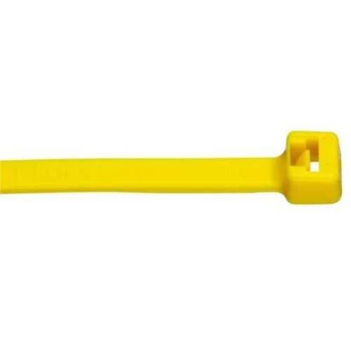 Nailon Plenum Intermediate Cross Section Cable Tie Yellow PLT1.5I-M4Y (pack 1000)
