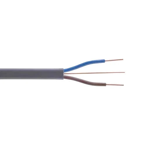 2.5mm 3 Core Industrial BC Flat LSF Aislado 6242B 300/500V Sheath Power Cable