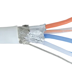 Alpha Wire M5397 18 AWG 8 Conductor Foil/Braid Shield PVC Insulation 300V Manhattan Computer Cable