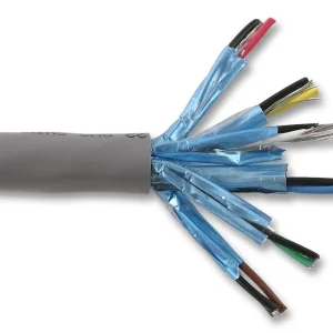 Alpha Wire M8744200 14 AWG 20 Pair Ind/Overall Foil 600V PVC Insulation Instrumentation Manhattan Electrical Cable
