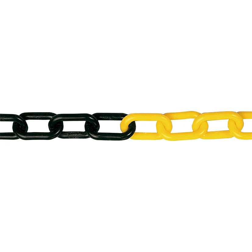 Cadena poliet.roj/blan.6x39/30m.ehs Fácil de Cortar y Adaptar