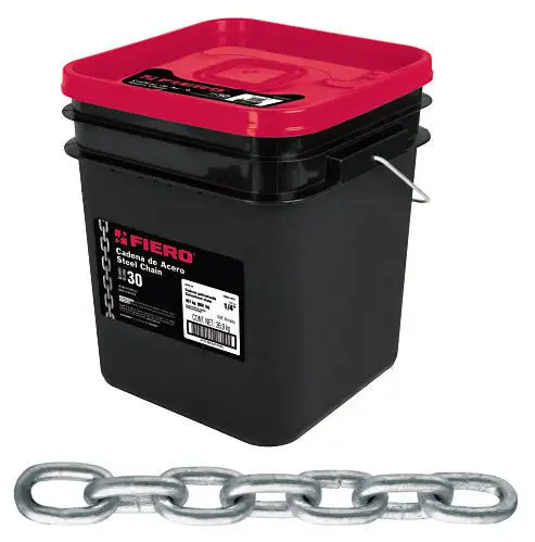 Cadena de Acero Inoxidable para Exteriores Cadena galvanizada de 3/8', precio por metro