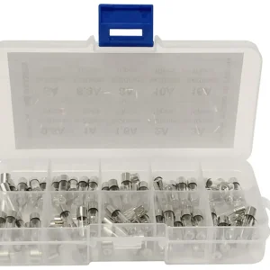 06.107 CAJA 100 FUSIBLES DE CRISTAL RAPIDO para Pruebas y Desarrollo