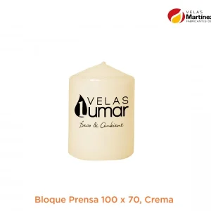 Bloque prensa crema 10x7 cm