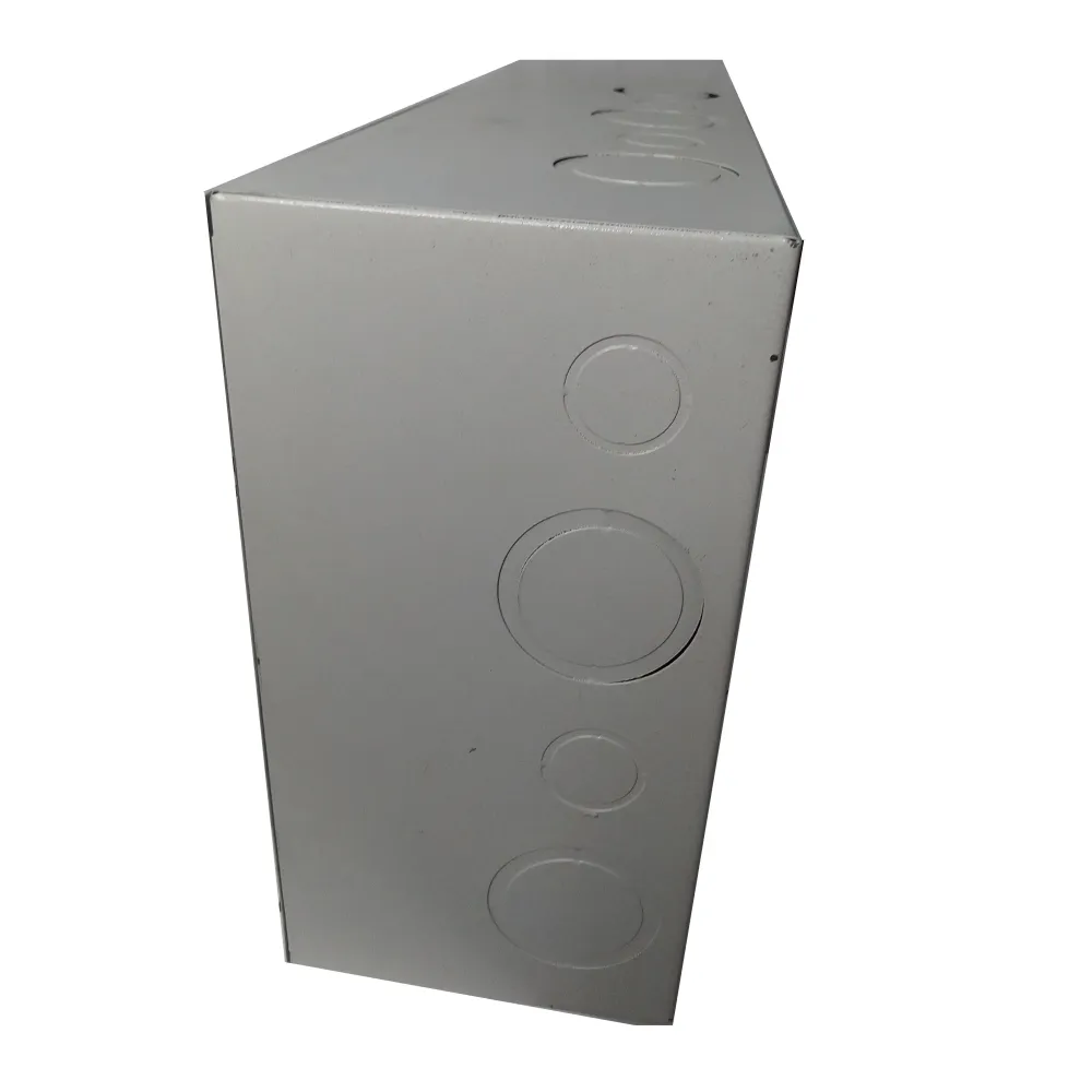 Caja de Paso Derivación Metálica Metalnet 5x5x3T Pulgadas Diseño de Baja Deriva