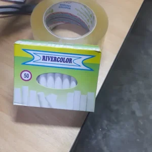 CAJA TIZA P/ PIZARRA ANTIALERGICA BLANCO ( 50 UND ) en Aluminio Anodizado
