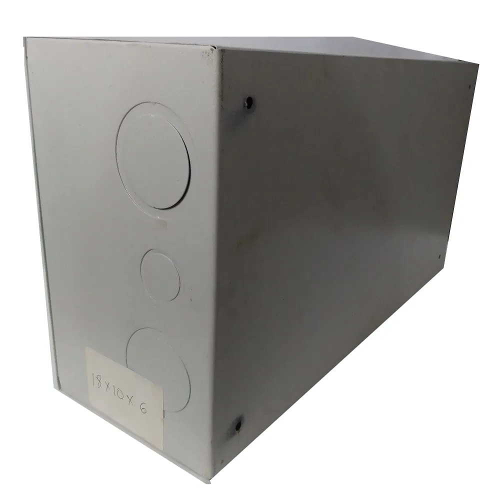 Calibración Certificada Caja de Paso Derivación Metálica Metalnet 20x20x6 Pulgadas