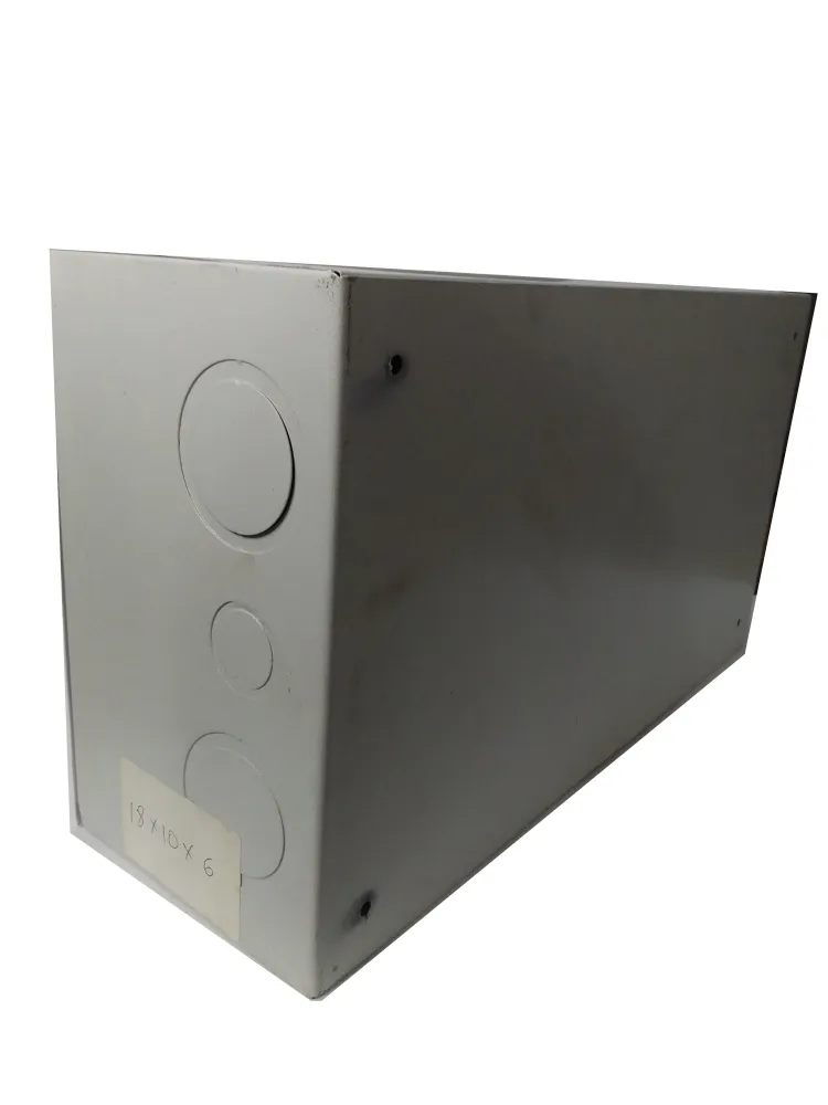 Calibración Certificada Caja de Paso Derivación Metálica Metalnet 20x20x6 Pulgadas