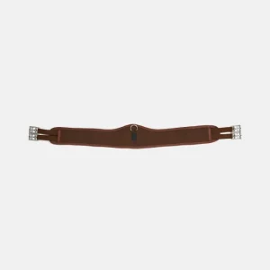 Cincha Larga Moldeada de Neopreno con Elástico Frontera Demitasse Marrón 110 cm