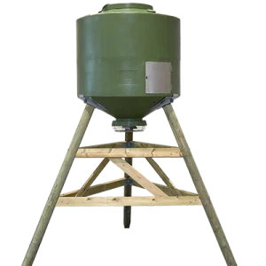 Comedero Automático de Caza Exhaustivo Bidón de 1000 litros con FeedCon