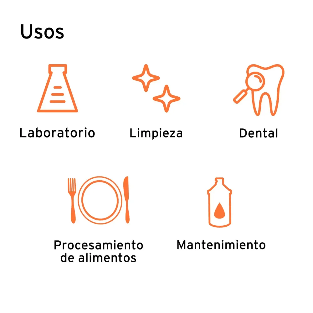 Precisión Industrial Guantes de nitrilo, desechable, negro, mediano, caja 100pzas