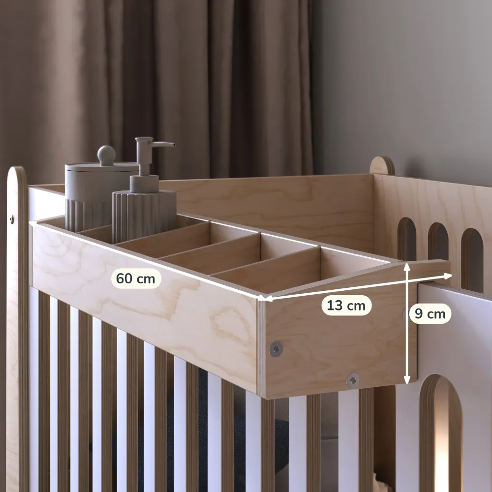 Simulador de Valores Organizador colgante para cambiador 60 cm - Natura