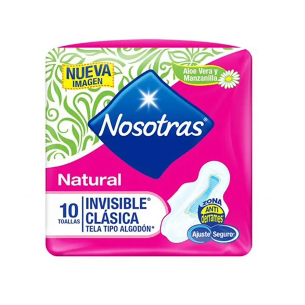 Toallas Clasica Invisible X10 Nosotras Resistencia de Precisión | 0.1%