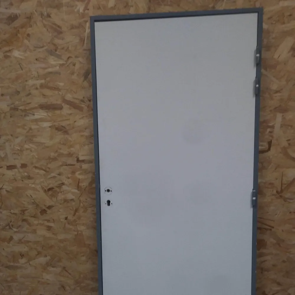 Bloc-porte âme pleine blanc - 2085 x 985 x 90 mm poussant gauche - Polyphone