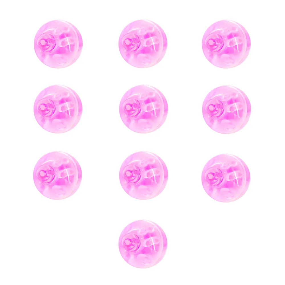 Diodos LED para globos, rosa, 10 uds.