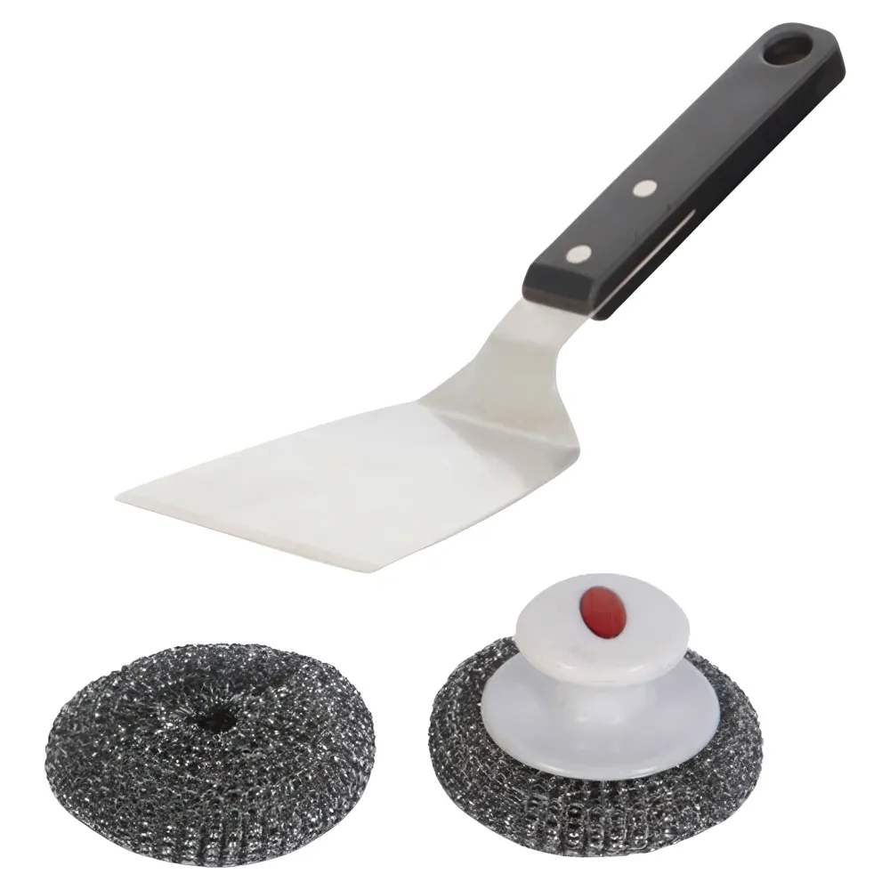 Ensemble de nettoyage pour plancha, Le Marquier
