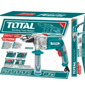 Perceuse TOTAL TG111136 1010W 13mm - Perceuse Électrique Ultra Puissante Professionnelle