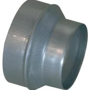 Réduction conique concentrique galvanisé - Diamètre 125/80 mm 11093502