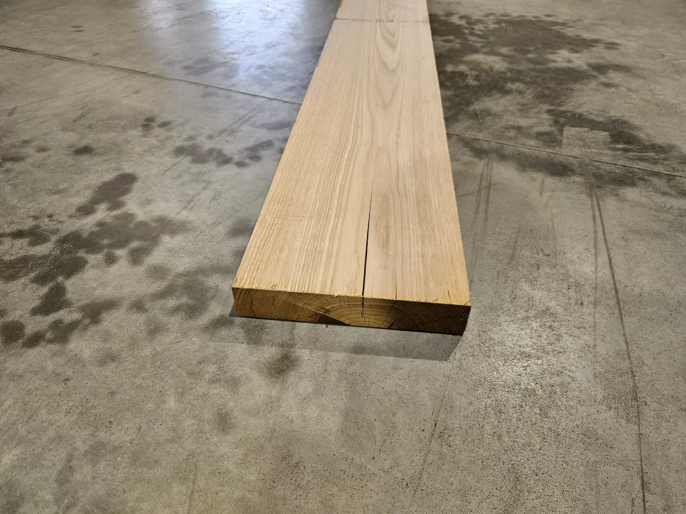 Solive chêne / chataîgner bois massif - 40 x 220 - L=2.4m (raboté 4 faces)