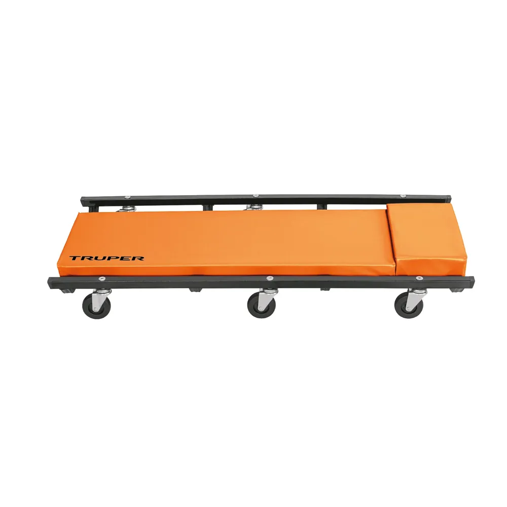 CAMA DE ACERO 36' PARA MECANICO, TRUPER para Uso en Ambulancias