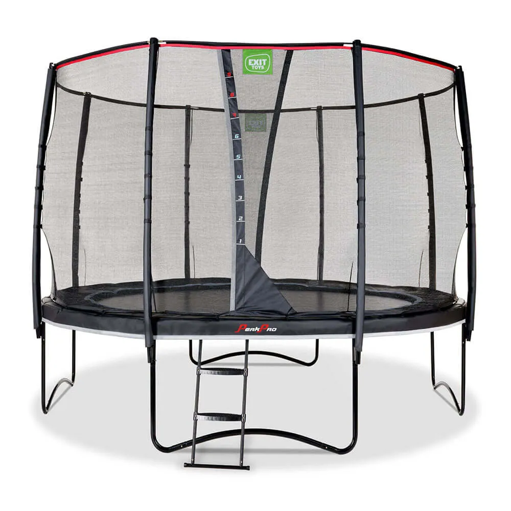 Cama Elástica Profissional EXIT PeakPro ø305cm - Preto con Frenos de Seguridad