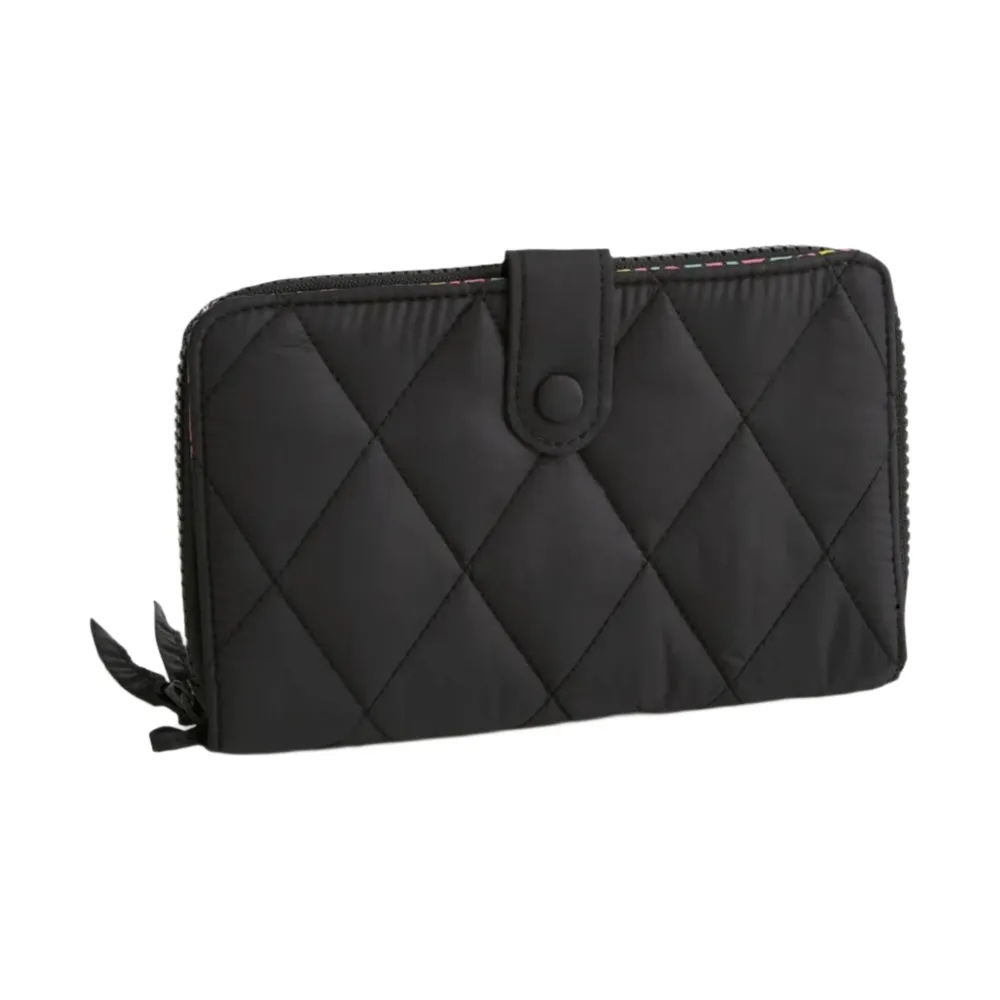 Cartera Vera Bradley con solapa grande en tejido luminoso - Moonless Night