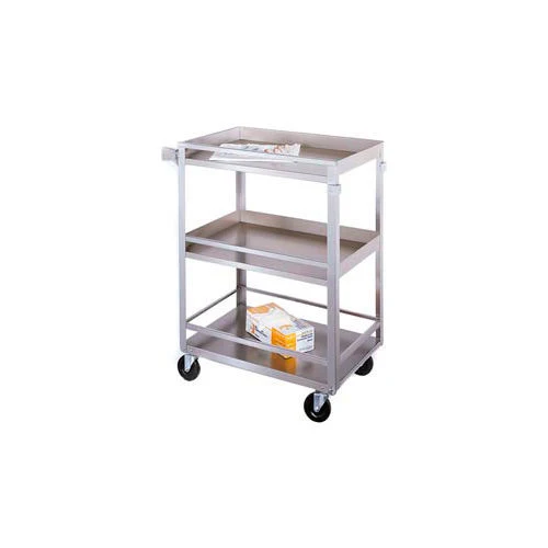 Steel Utility Cart 3 Shelves Lakeside 27-1/2"L x 16-1/4"W x 33-3/8"H 300 lb 316