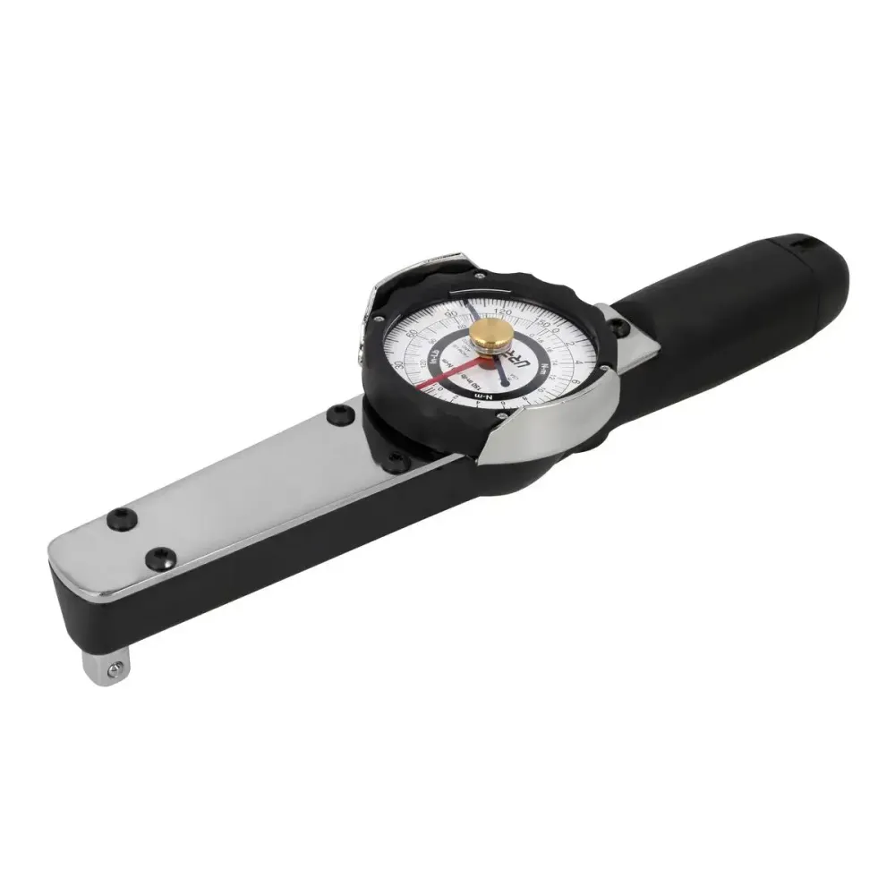 Torquímetro de carátula cuadro de 1/4", 0-30 -lb urrea para Transporte Seguro