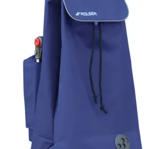 IMX354 CARRO I-MAX TERMO ZEN PLEGABLE 4 RUEDAS 2 GIRATORIAS AZUL ROLSER | Plegable | Acero Inoxidable