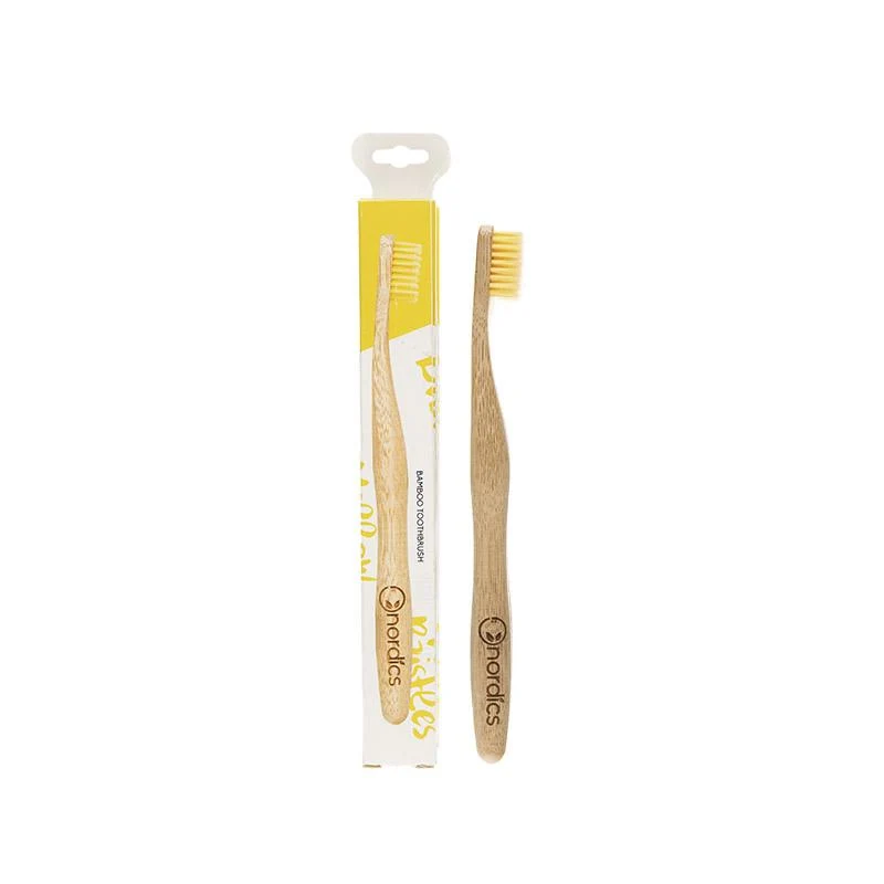 Cepillo Dental Bambu - Amarillo, Humble Ergonómico