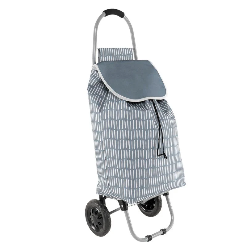 Cesta de Mano CARRO COMPRA 38L PLEG. AZUL