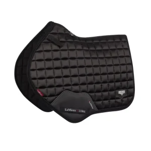 Loire Classic Square Close Contact Saddle Pad Black F