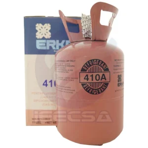 GAS REFRIGERANTE R410A 5 KG CILINDRO N.R. ERKA con Manguera de 10 Metros