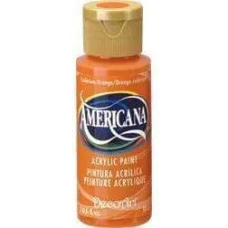 Americana pintura acril. 59ml DA014 cadmium orang para Sellado de Cajas