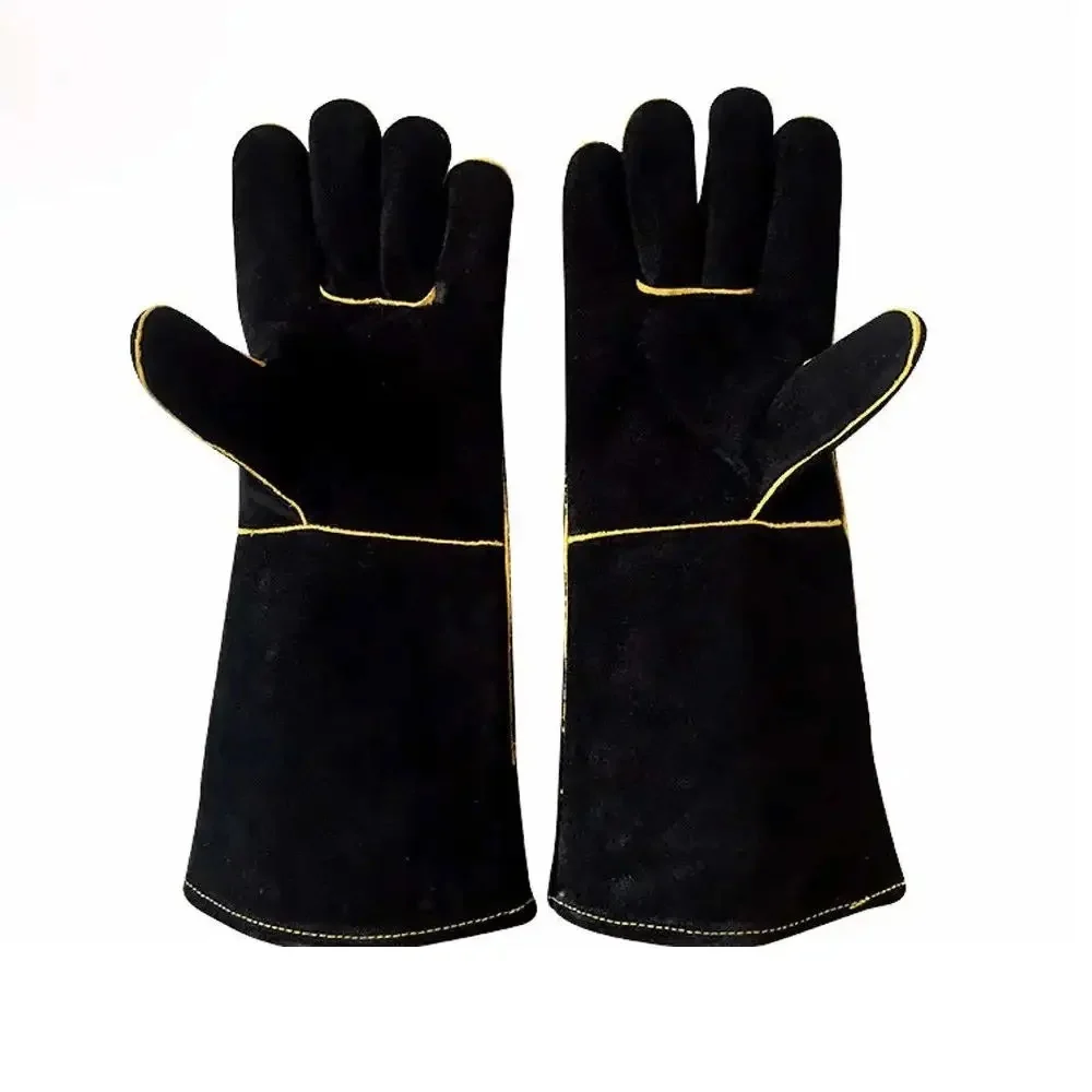 Guantes de cuero resistentes al calor con Adhesivo Acrílico
