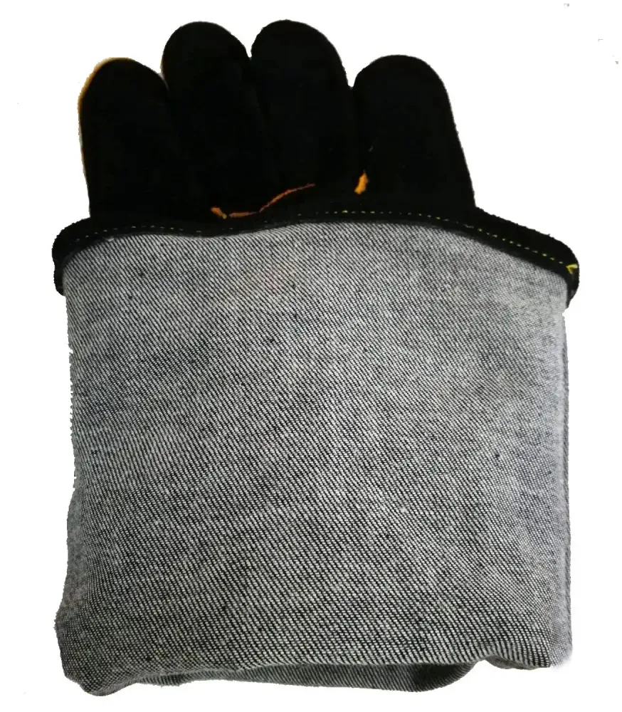 Guantes de cuero resistentes al calor con Adhesivo Acrílico