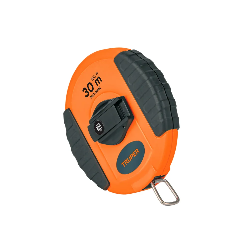 Cinta larga Carcasa Plastica 30 Metros Metalica, Pretul 20901 | Impermeable | Resistente UV