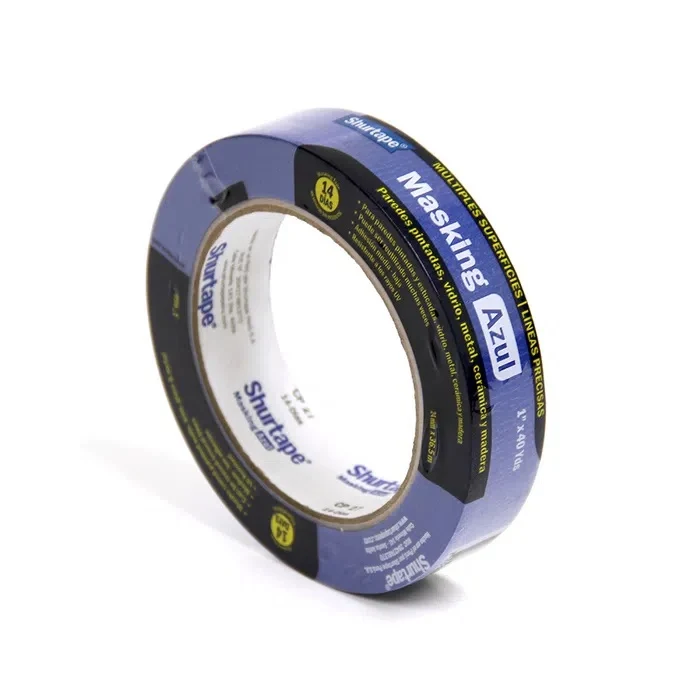 Cinta de Enmascarar Cinta maskingtape 1"x40yds AZUL - Shurtape