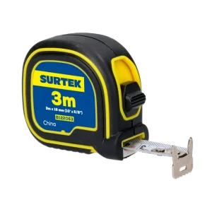 Flexómetro mullido grip 3m x 5/8" Surtek B122063